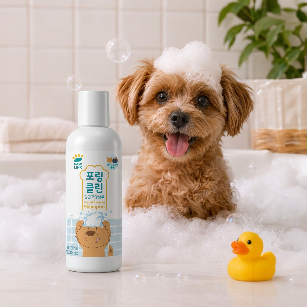PAWLINK Carrot Foaming Shampoo thumb 5